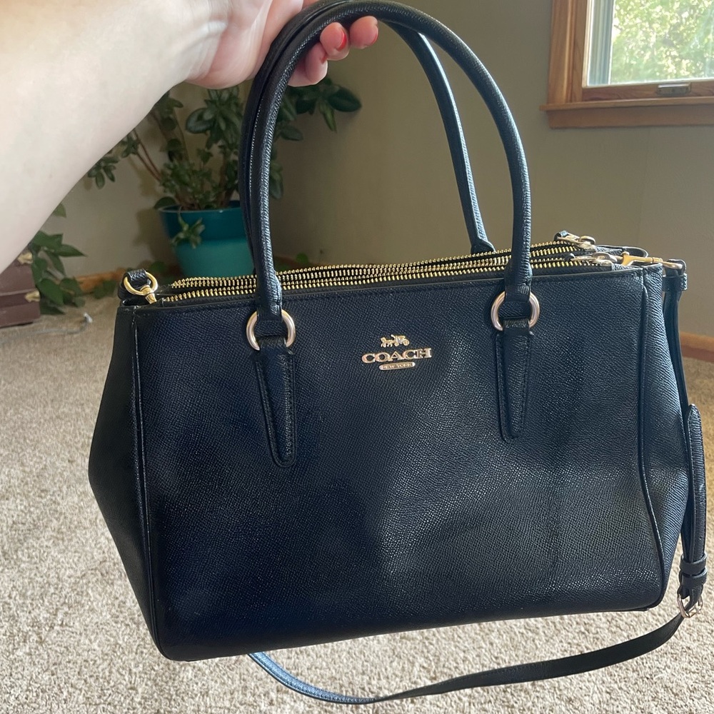 Black Coach Handbag
